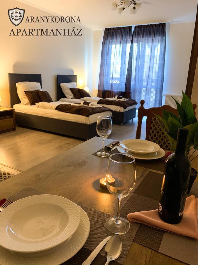 Aranykorona Apartmanhaz Miskolc Extérieur photo